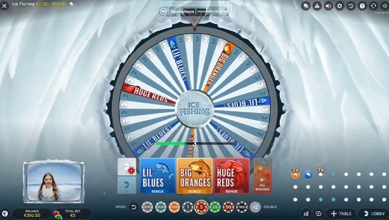 Experience the Thrill of UK's Ice Fishing Live Casino Games Online